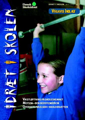 Forsiden af tidsskriftet IDRT I SKOLEN - April 2002 - NR. 2 - Dansk Skoleidrt 
