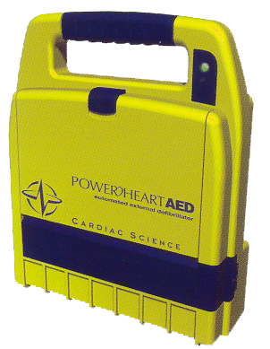 DERFOR POWERHEART AED P� BADESTRANDE